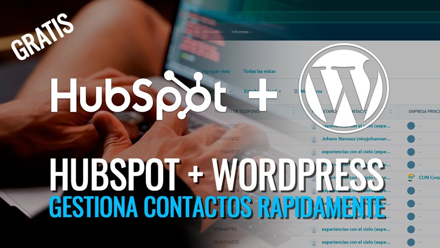 Como vincular formulario de Hubspot con una pagina web