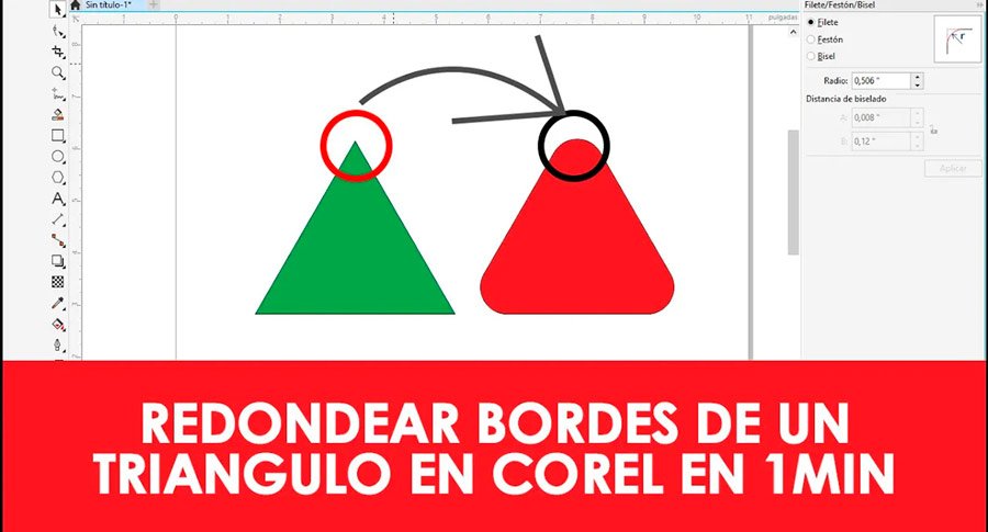 redondear puntas en corelDraw luego de convertir a curvas