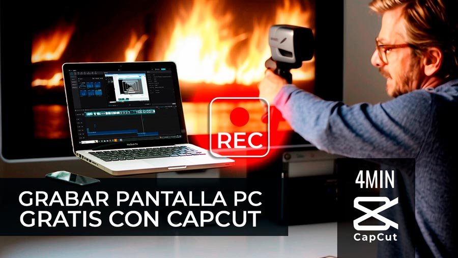 Grabar pantalla con capcut