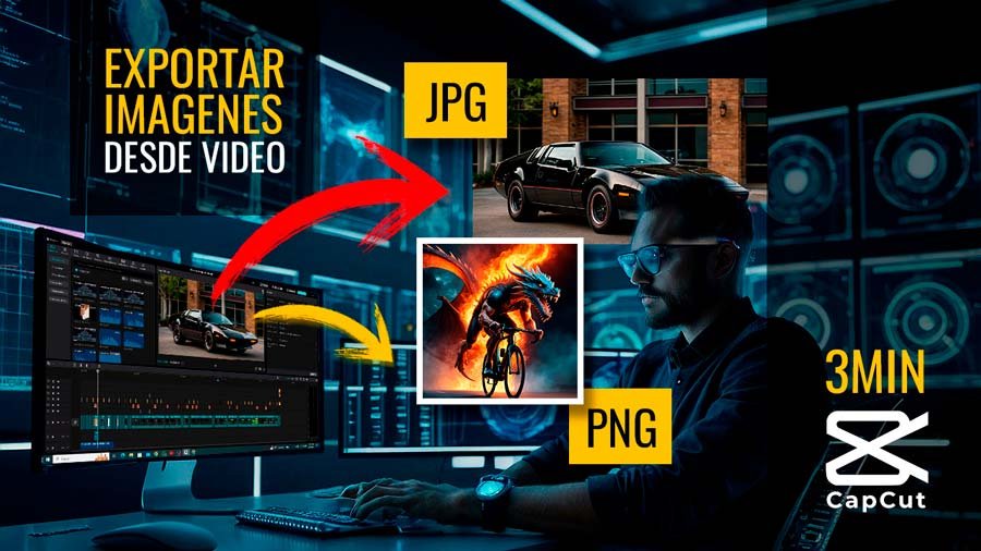 Exportar imagen de video en CapCut