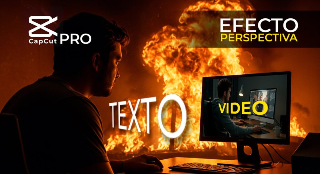 como crear efectos de perspectiva en capcut