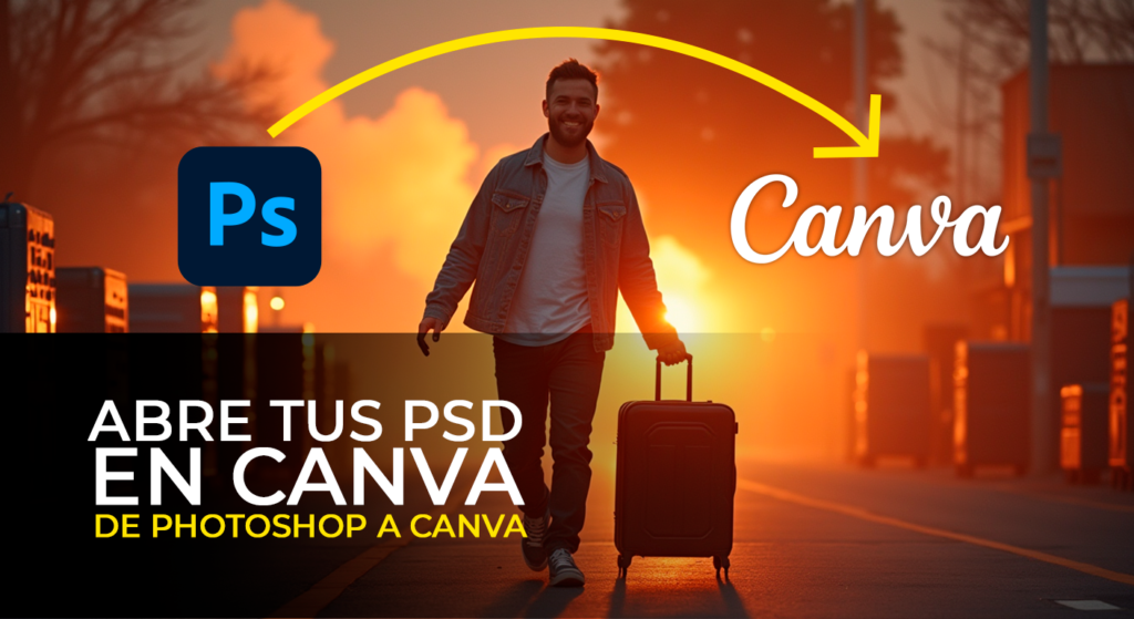 importar archivos PSD de Photoshop a Canva